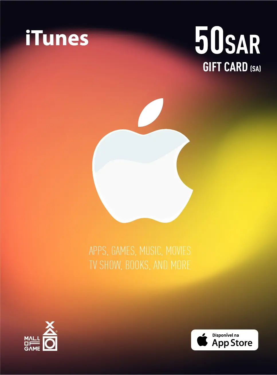 iTunes SAR50 Gift Card (SA)